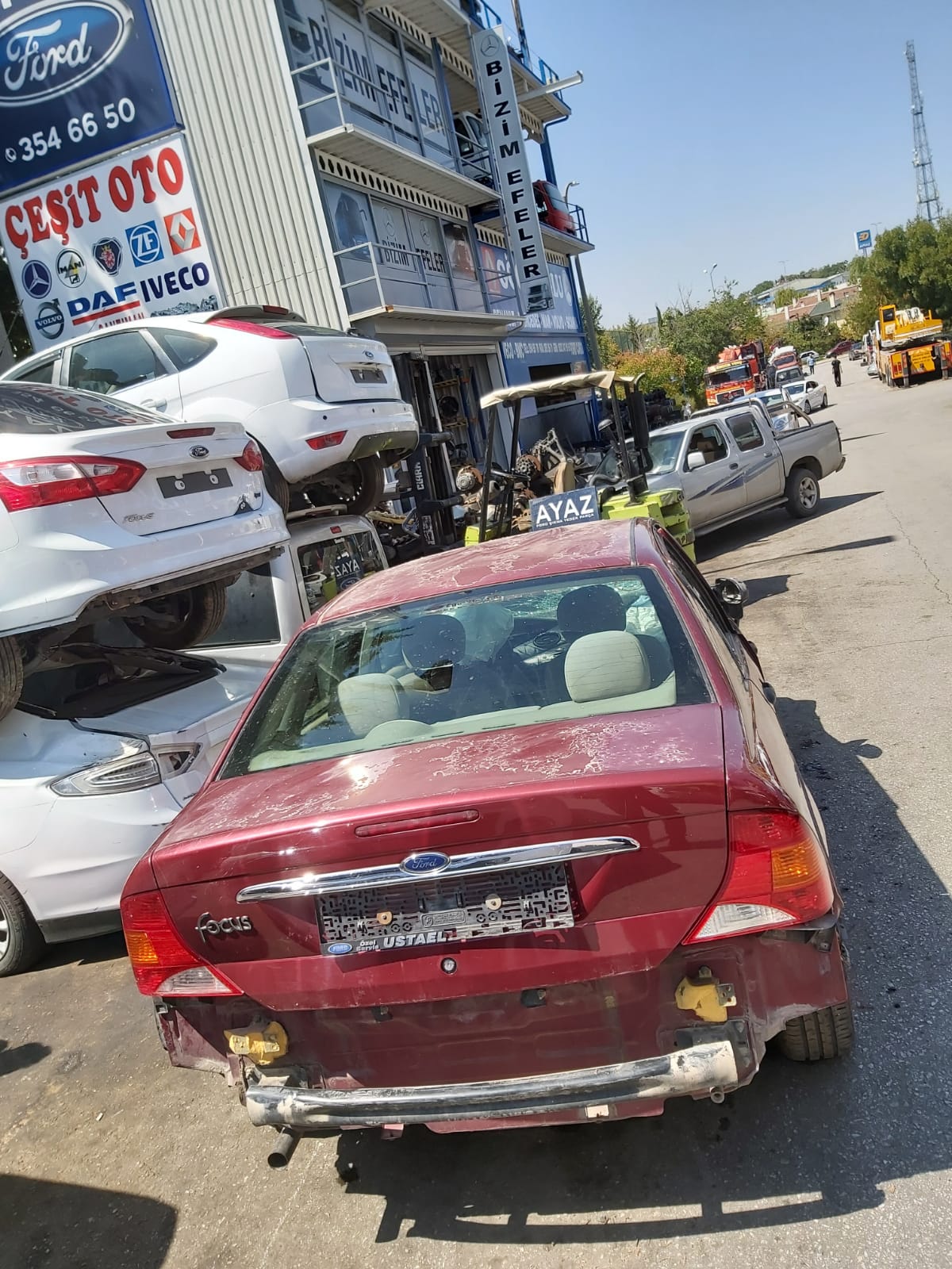 Ford focus 2 çıkma bagaj kapağı hatasız
